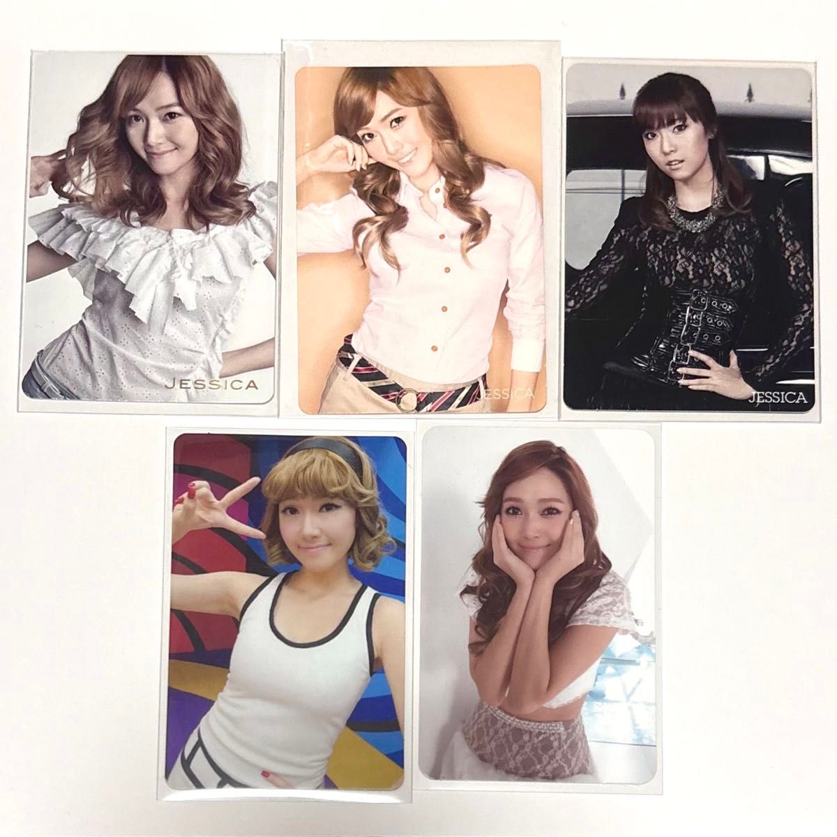 【5张套装】Girls'Generation 少女时代 Jessica 小卡