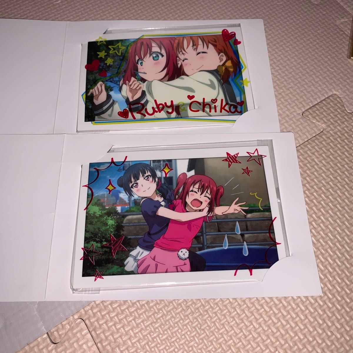 ラブライブ! サンシャイン!! ルビィ 千歌 2枚セット ブロマイド