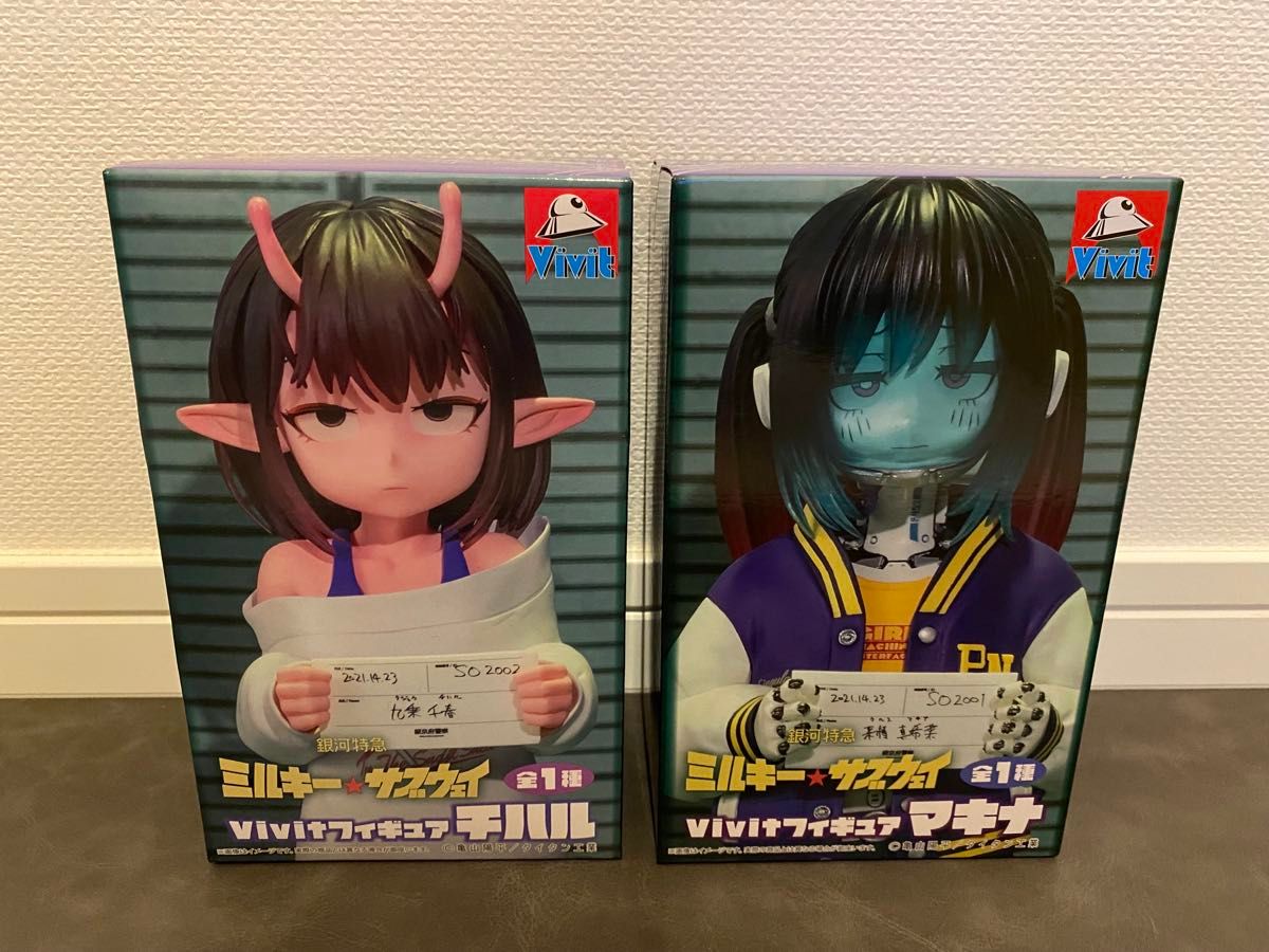 【新品·未开封】银河特快 Milky☆Subway Vivit手办 千早 牧名 2种套装
