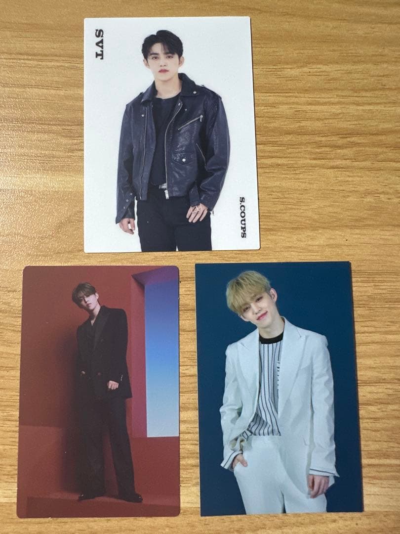 SEVENTEEN S.COUPS 交易卡 3张套装7