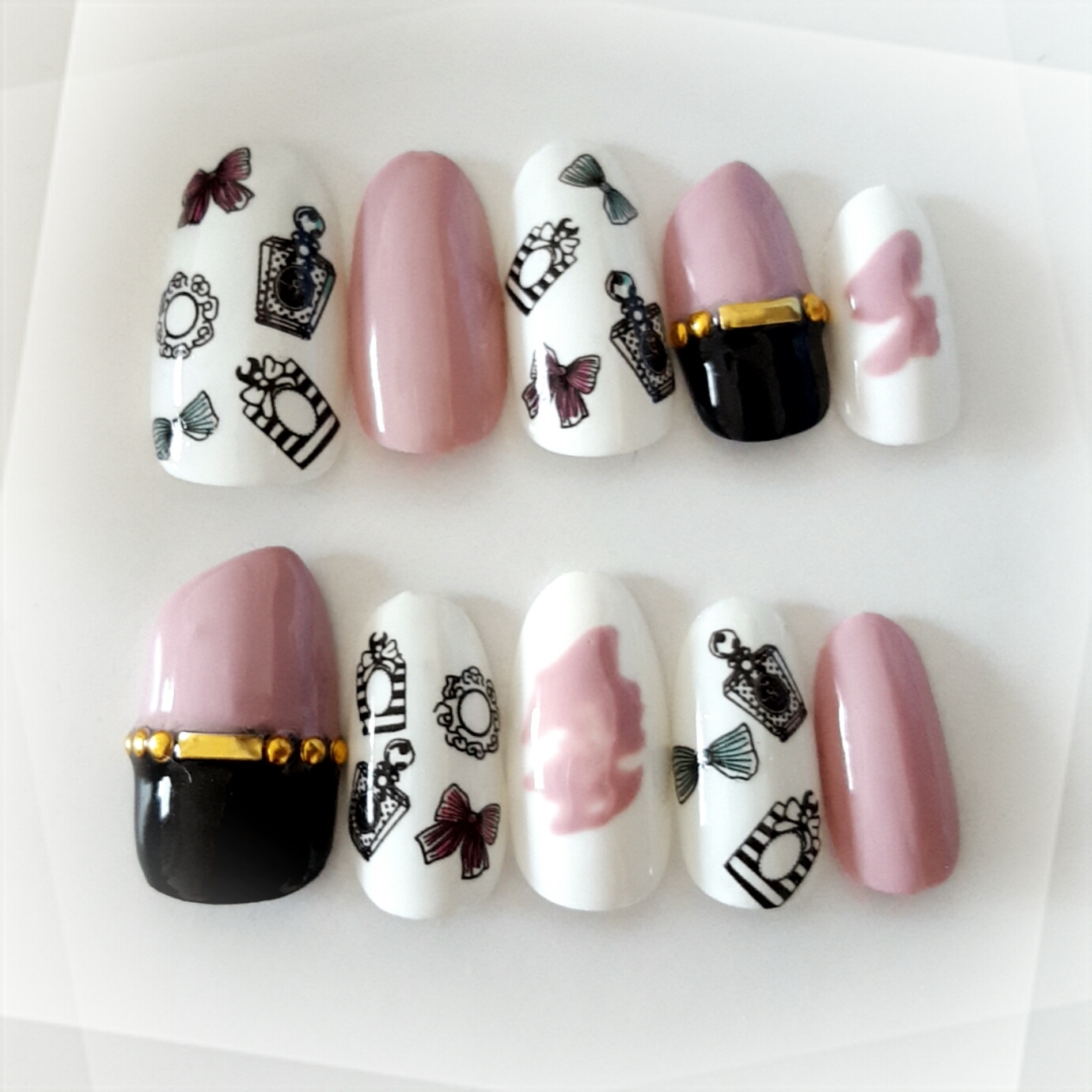 Lady Nail Tips Nudie Pink