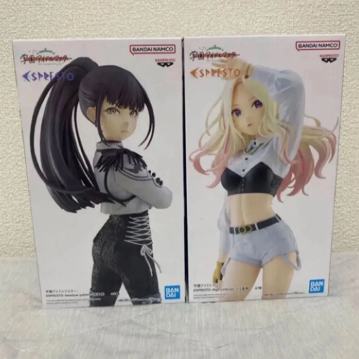 Gakuen Idolmaster ESPRESTO Figure 2-Piece Set Uyo Tsubame & Toujou Nanami