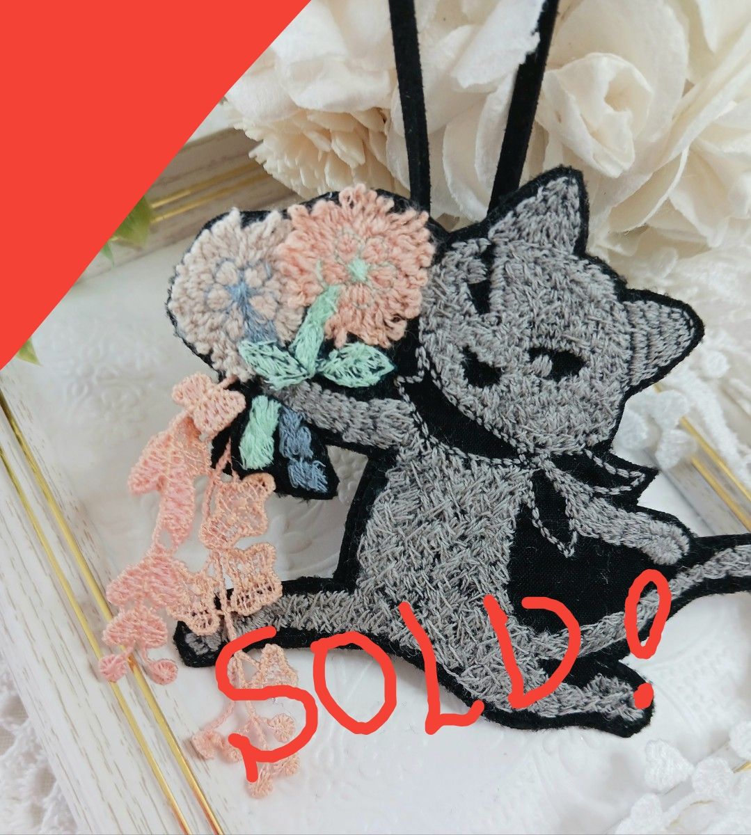 ☆ハンドメイド☆ミナペルホネン&pjc※ブローチ&バッグチャーム