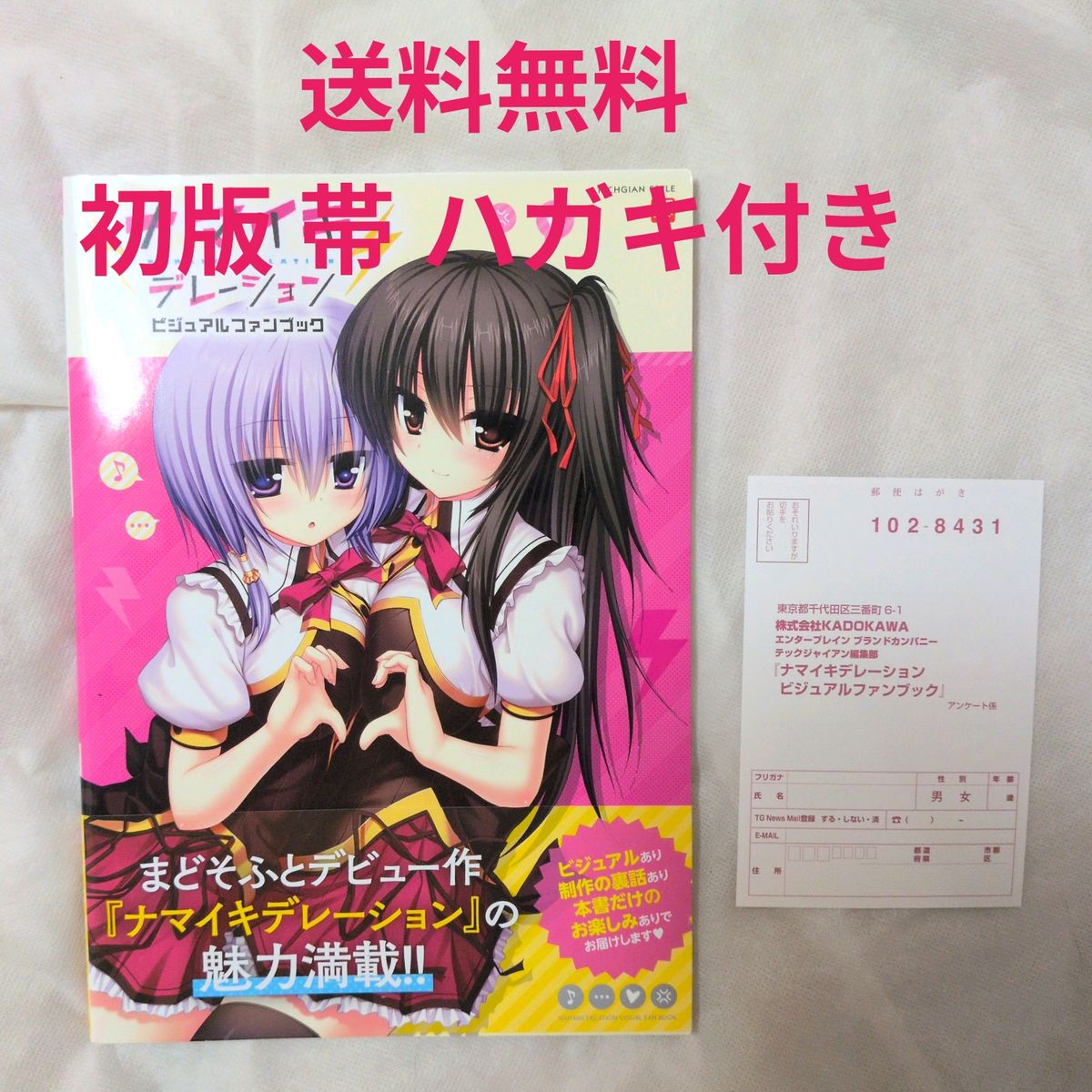 【匿名配送】《任性》视觉粉丝书 初版 含书腰、明信片