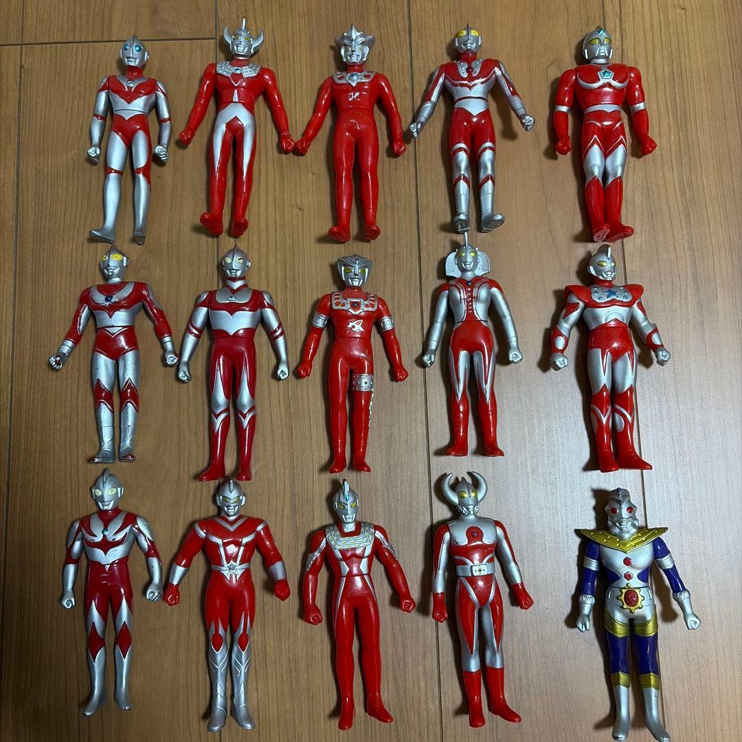 Ultraman Soft Vinyl Figure Lot