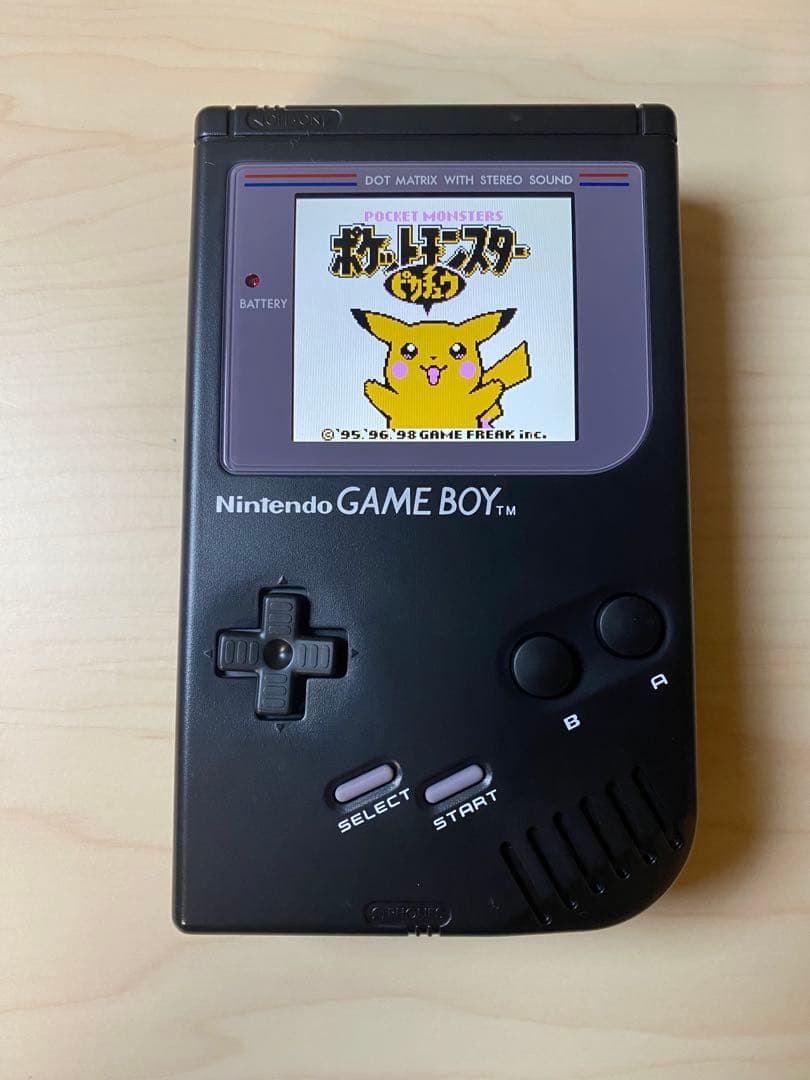 初代Game Boy( DMG-01 ) IPS 液晶定制 黑色
