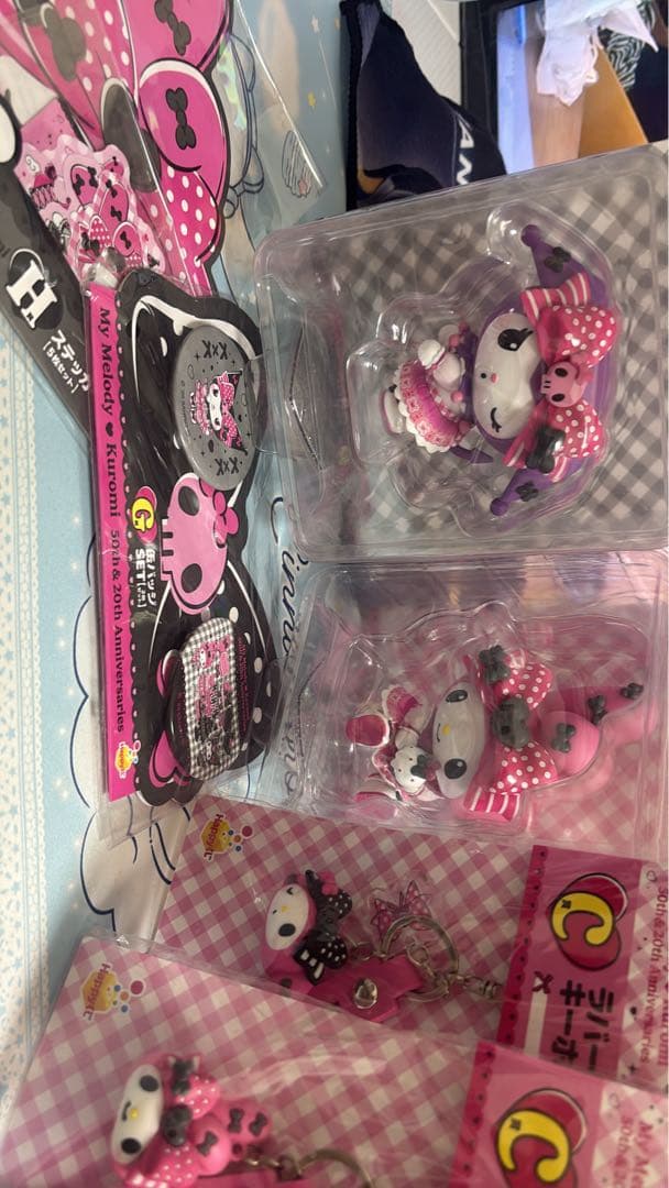 My Melody & Kuromi 50th & 20th Anniversary Goods Set♡