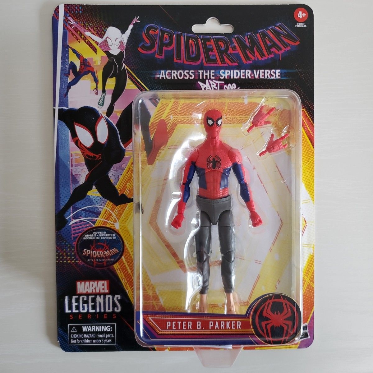 レア マーベルレジェンド ピーター・B・パーカー スパイダーバース 6インチ