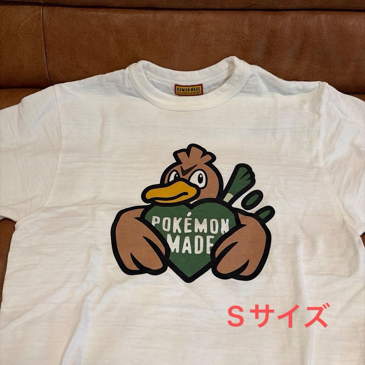 HUMAN MADE x Pokémon 剑鬼 T恤 白色 S J-hope