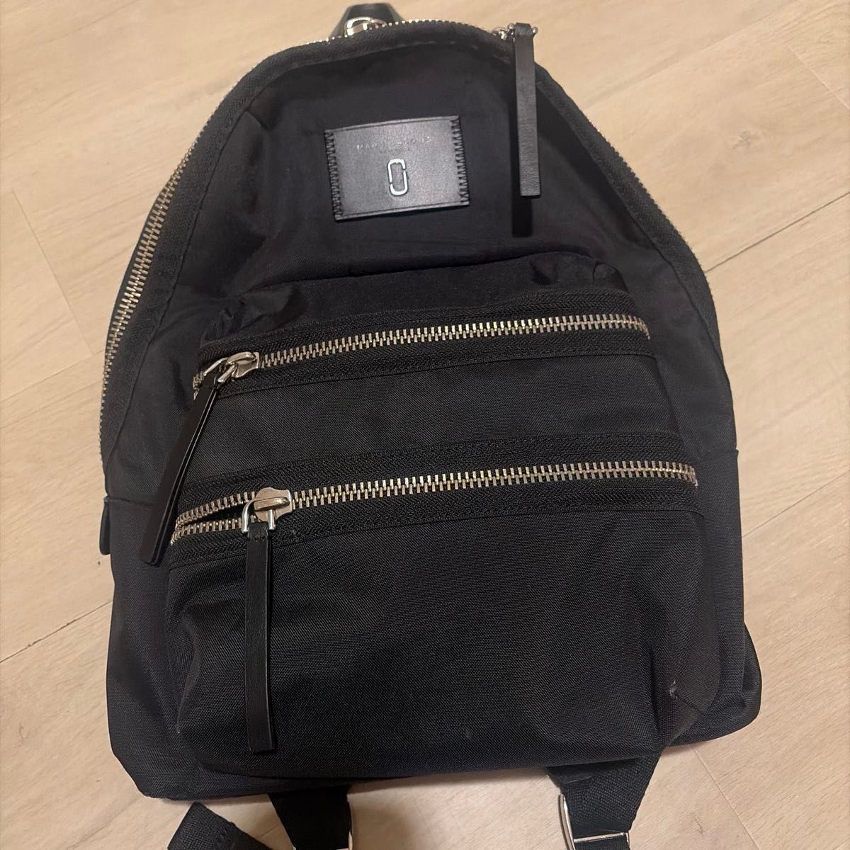 MARC JACOBS 马克·雅可布尼龙双肩背包黑色