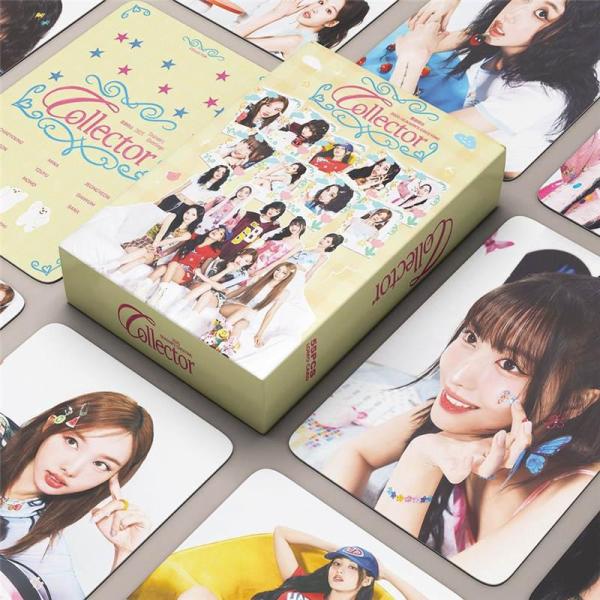 TWICEグッズ フォト カード 55枚 セット トレカ トゥワイス 写真 全員 SEASON'S GREETINGS 2025 フォトカード K-POP 韓国 応援 小物 LOMOカード Collector