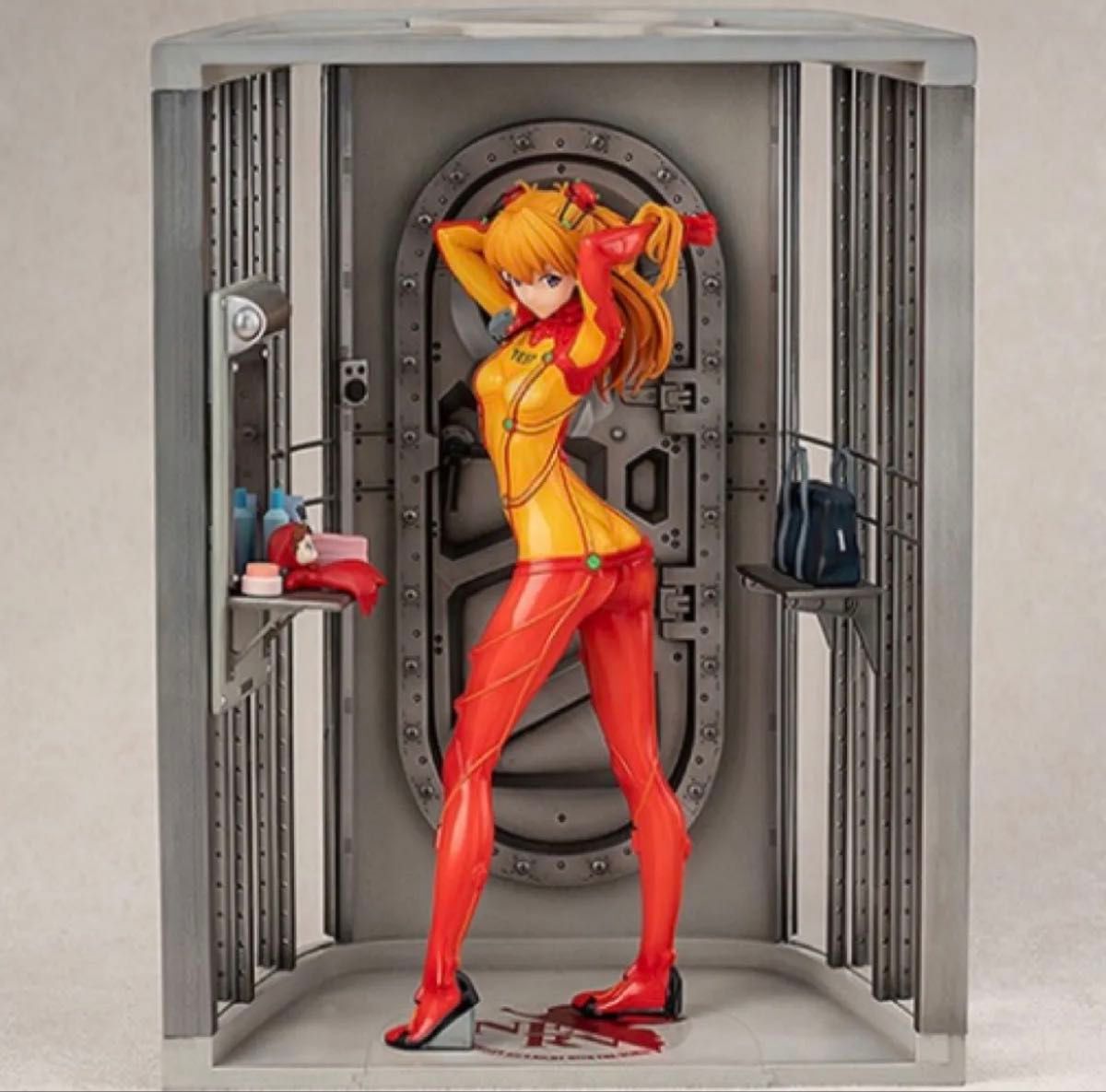 Inspection and opening only: Evangelion: New Theatrical Version – The End of Evangelion, Asuka Langley Soryu, 1/7 scale diorama, pre-painted finished product, Ichiban Kuji prize.