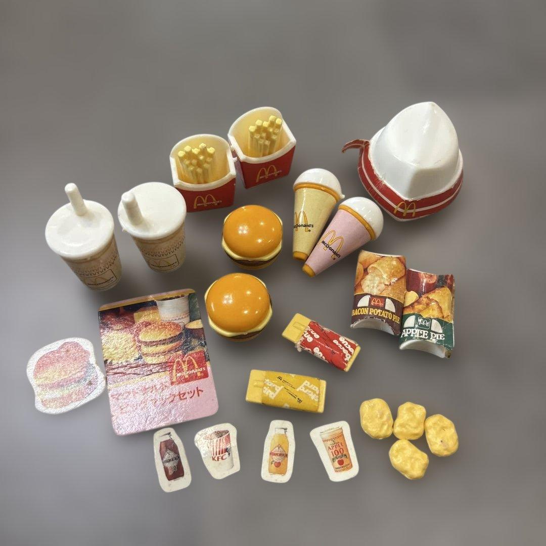 McDonald's Miniature Food Set Bundle