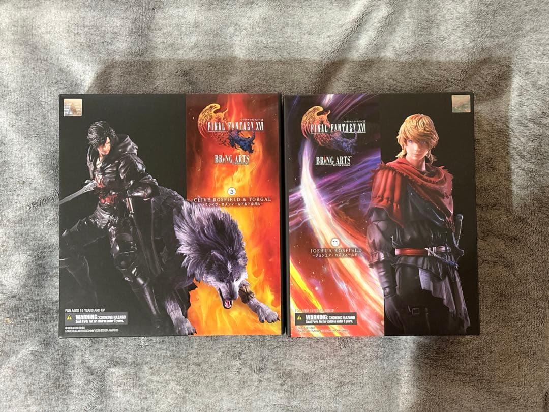 FF16 艺术再现 克莱夫＆托尔加尔 乔修亚艺术套装