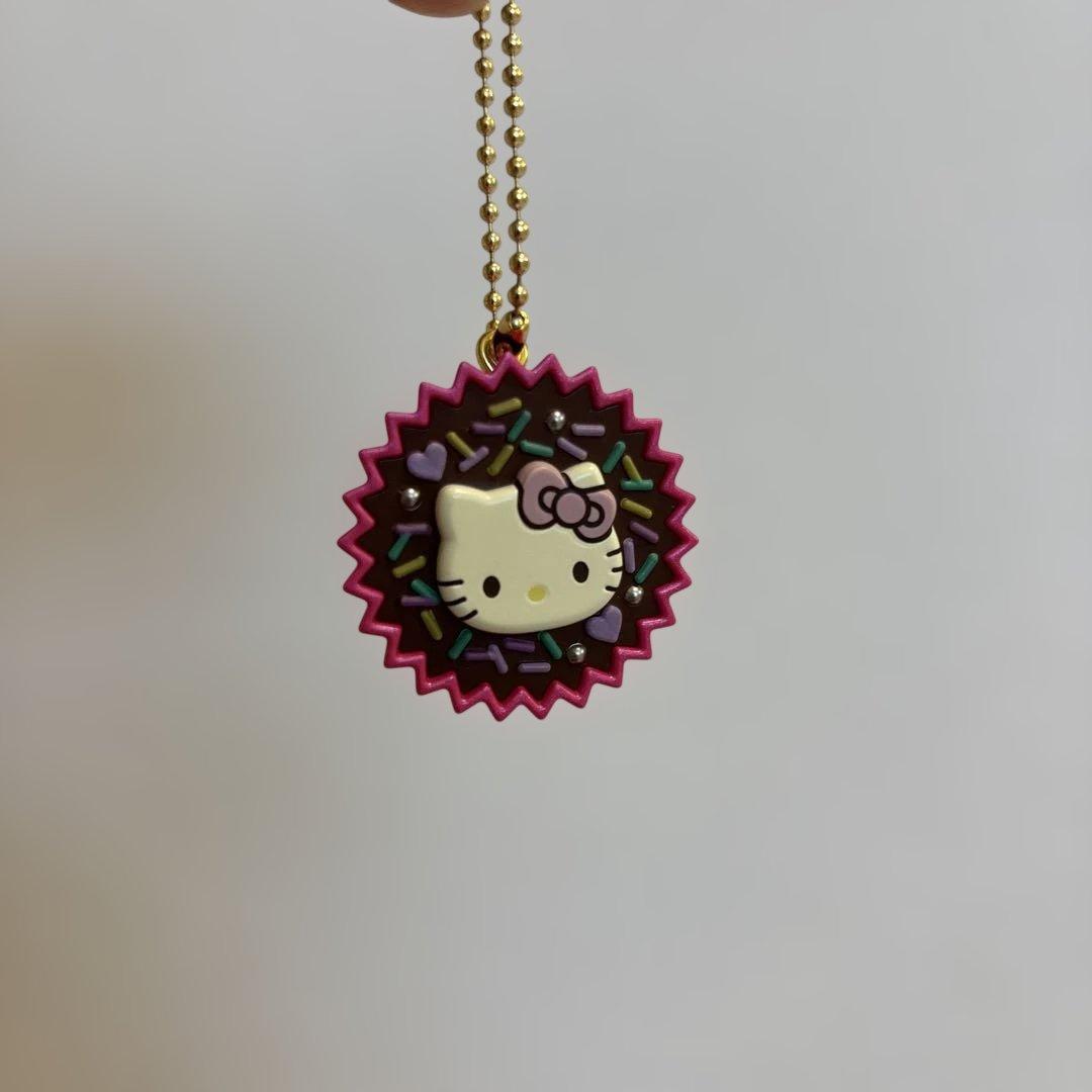 Sanrio Heisei Girl Chocolate Gacha Keychain Goods Hello Kitty