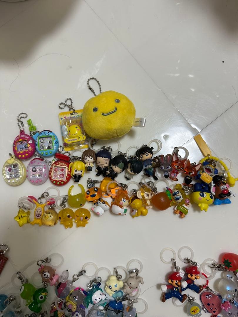 Character Miniature Keychain Bulk Set