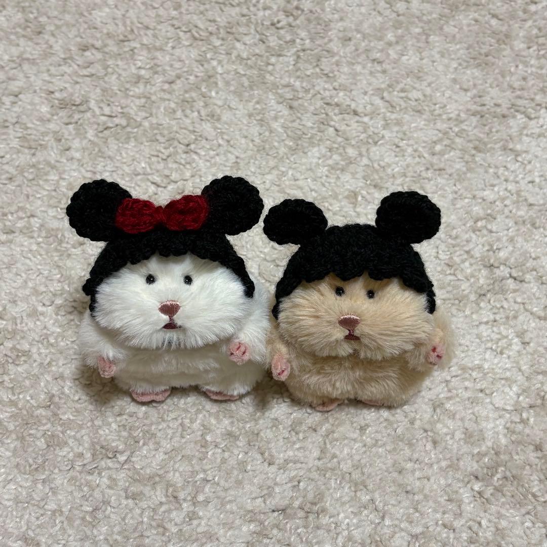 Hamunigiri Mouse Bonnet Costume 2-Piece Set
