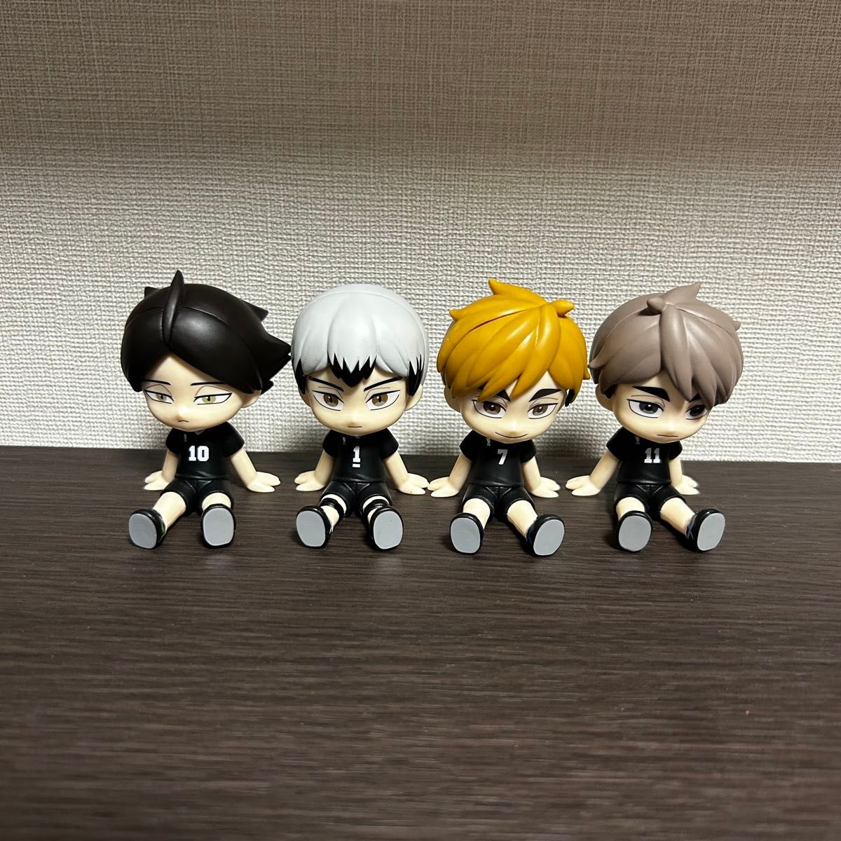 Haikyuu!! Peta-to Sitting Figure 4-Piece Set Inarizaki High School