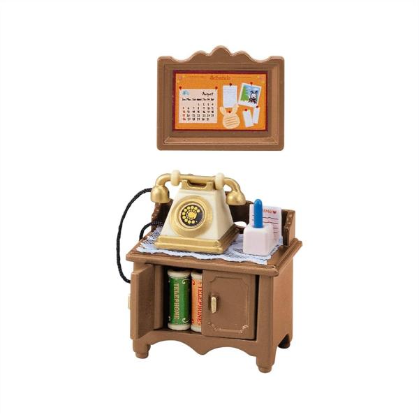 森林家族 家具 【 电话台套装 】 卡-501 ST标志认证 3岁以上 玩具 玩偶屋 森林家族 EPOCH公司 EPOCH
