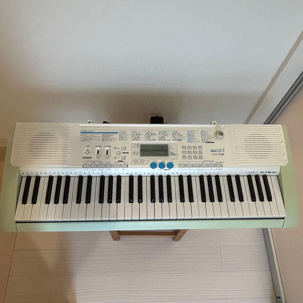 CASIO 卡西欧 光导航键盘 LUCE LK-108 电子钢琴