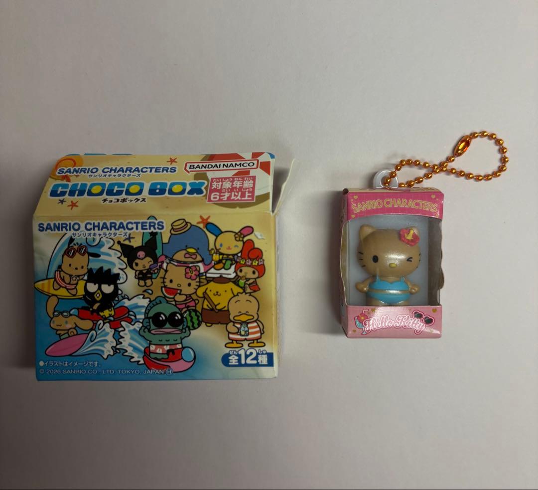 Sanrio Characters Chocolate Box Miniature Figure Hello Kitty