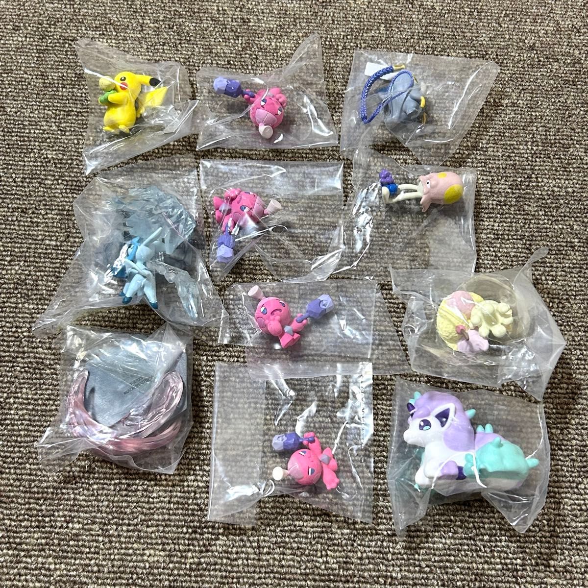 宝可梦扭蛋 大量合集 Takara Tomy Arts 当年物品 袋装 附迷你书 扭蛋手办 吉祥物