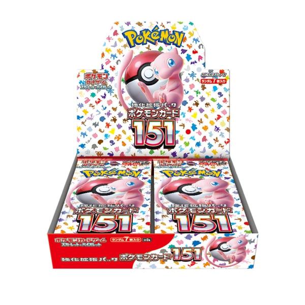 [Sealed in Shrink-Wrapped Box] Pokémon Card Game Scarlet & Violet Expanded Pack "Pokémon Card 151" BOX