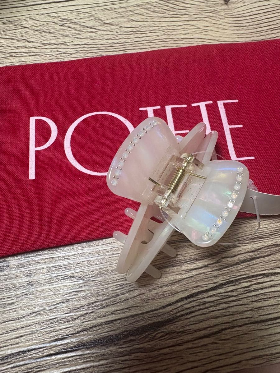 POTETE马铃薯发夹夹白色系列