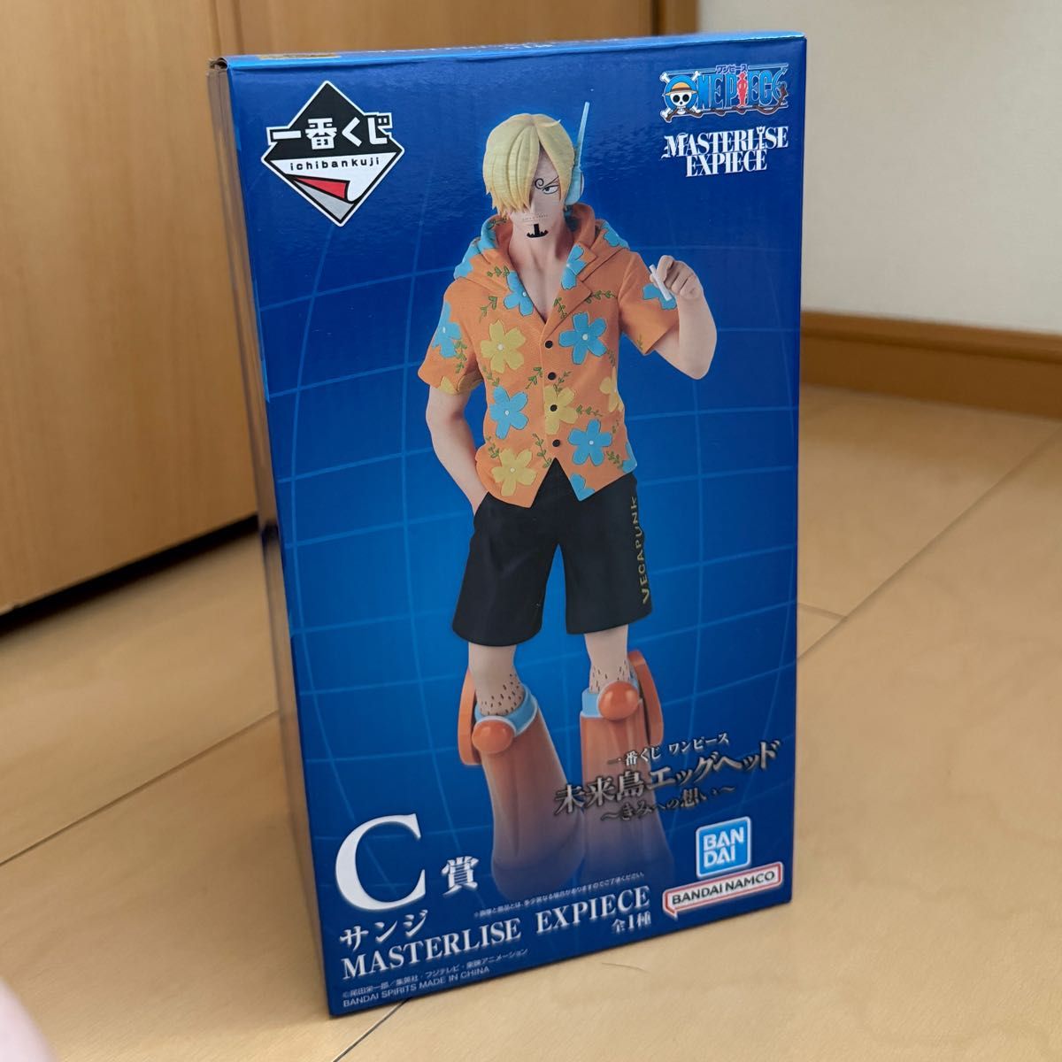 一番抽奖 海贼王 未来岛蛋头 C奖 山治 MASTERLISE EXPIECE 手办