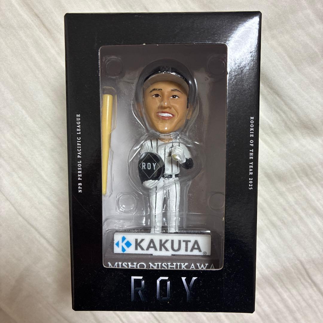[Price Negotiable] Chiba Lotte Nishikawa Shifuseo 2025 Rookie of the Year Figure