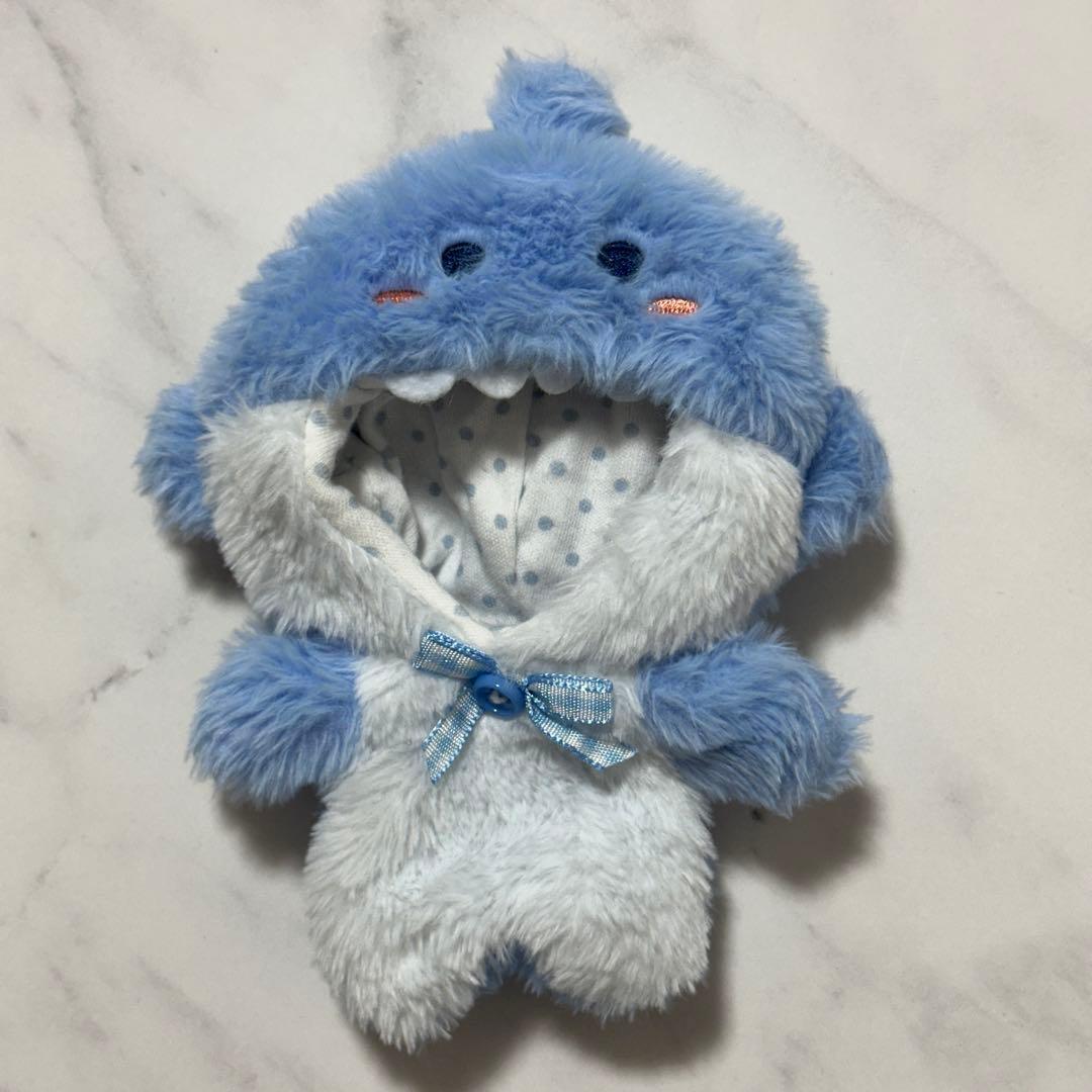 10cm Doll Outfit Shark Costume