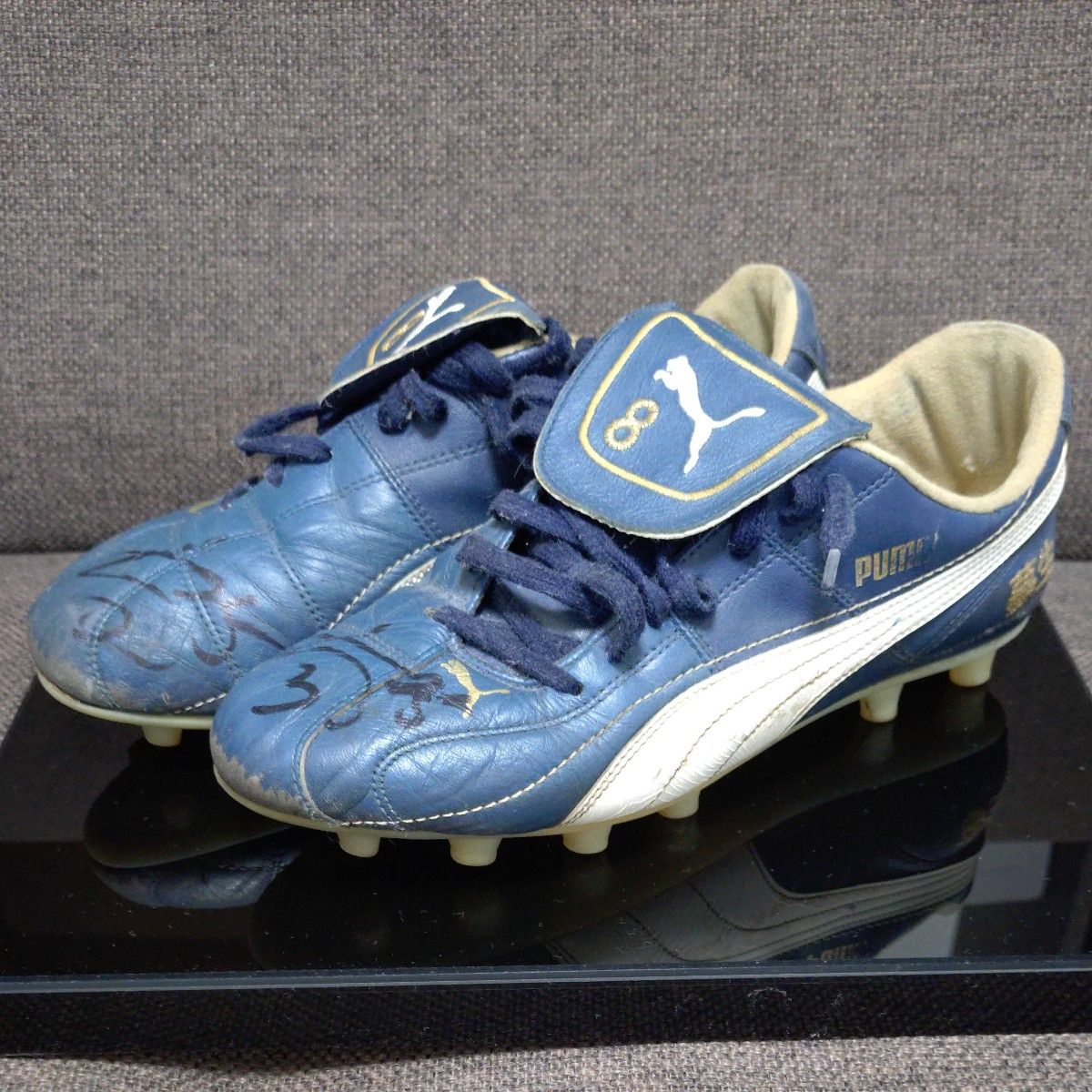 金崎梦生亲笔签名球鞋 PUMA 彪马 足球