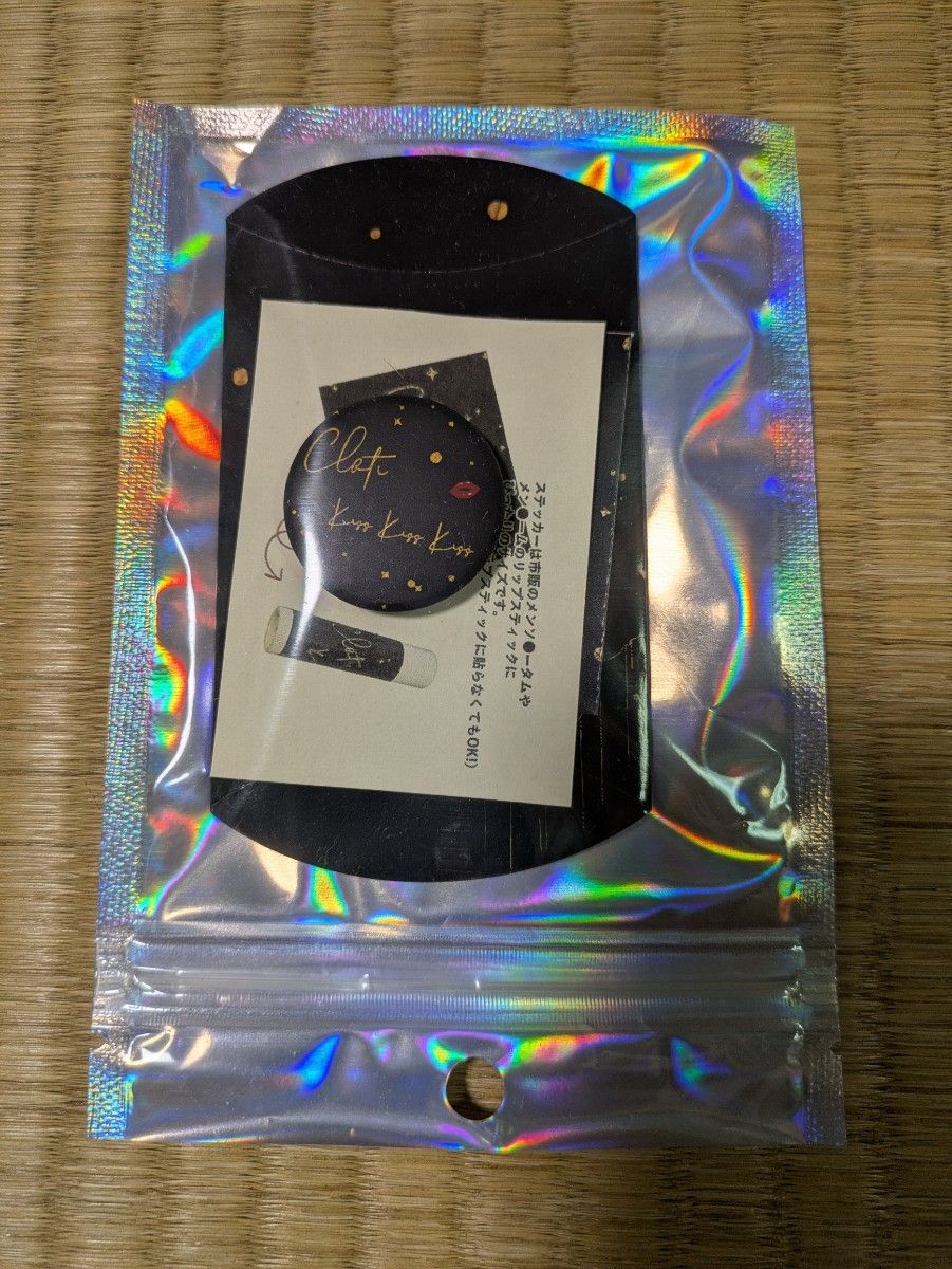 FF7 Cloti Can Badge, etc. Cloud × Tifa Fan-Made Goods Cloti Cloud × Tifa Button Badge