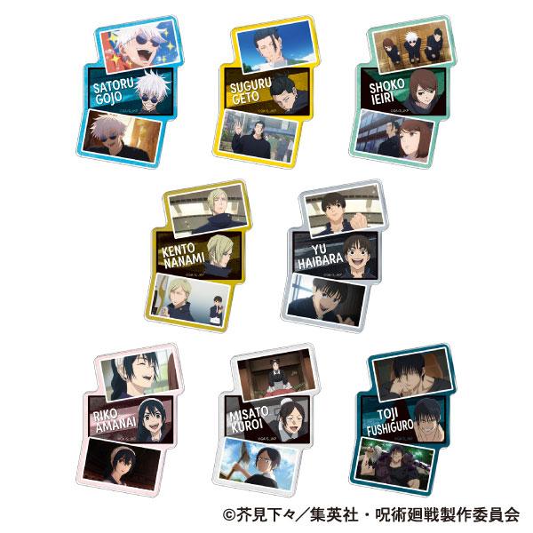 咒术回战 第二季 亚克力磁贴收藏 8枚装BOX[MOVIE]《已发售·有库存》