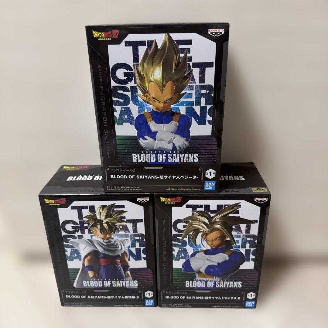 龙珠 BLOOD OF SAIYANS 手办 3种套装