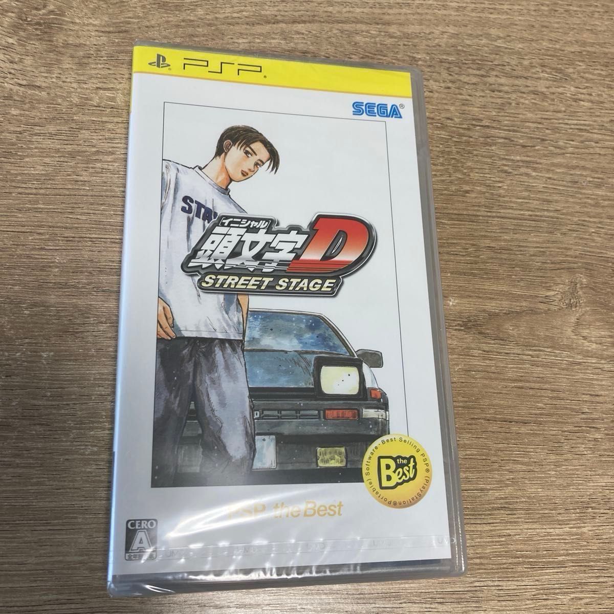 未拆封【PSP】 《头文字D 街道舞台》[再降价版]