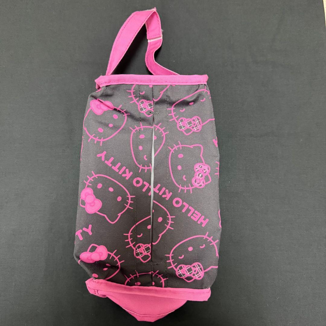 Aveil Shimamura Hello Kitty Tissue Case Black x Pink