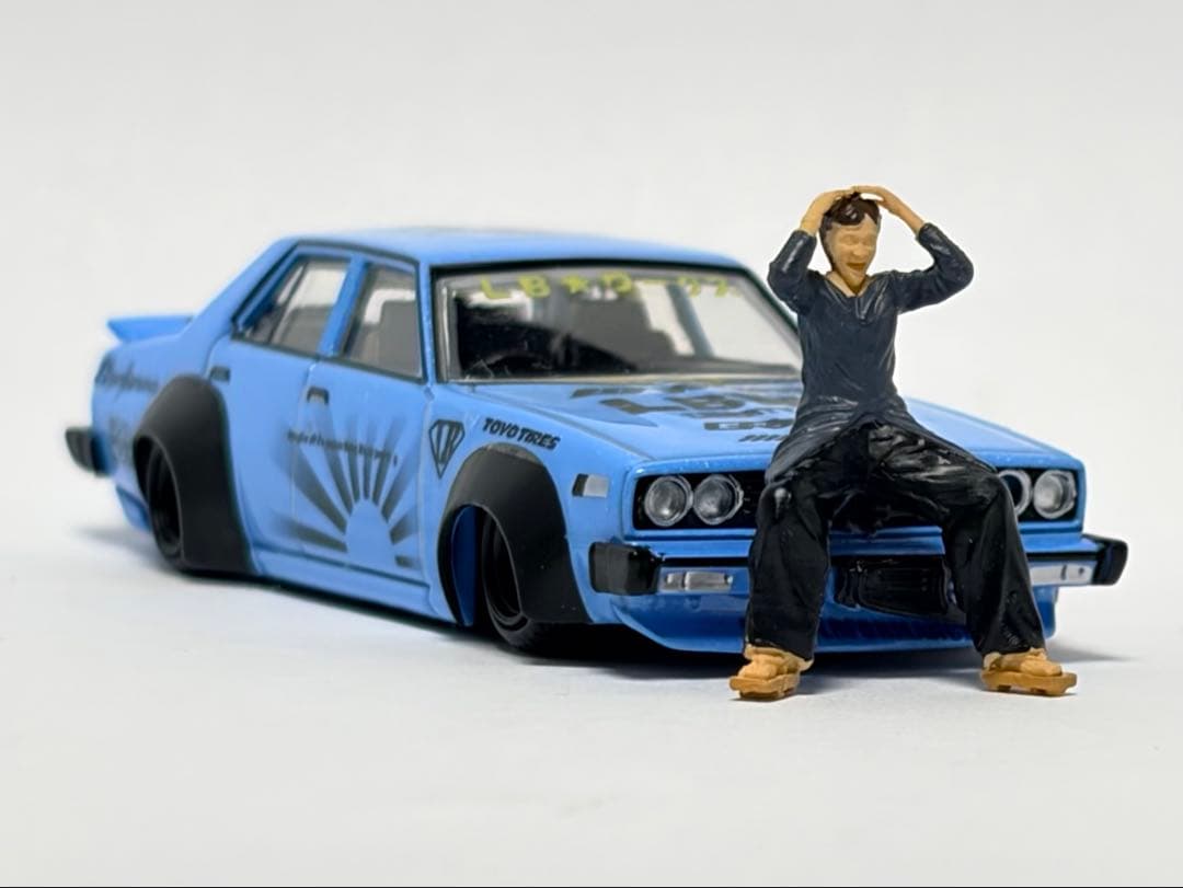 1/64 Aoshima GraChan Nissan Skyline Japan LBWK Spec Custom