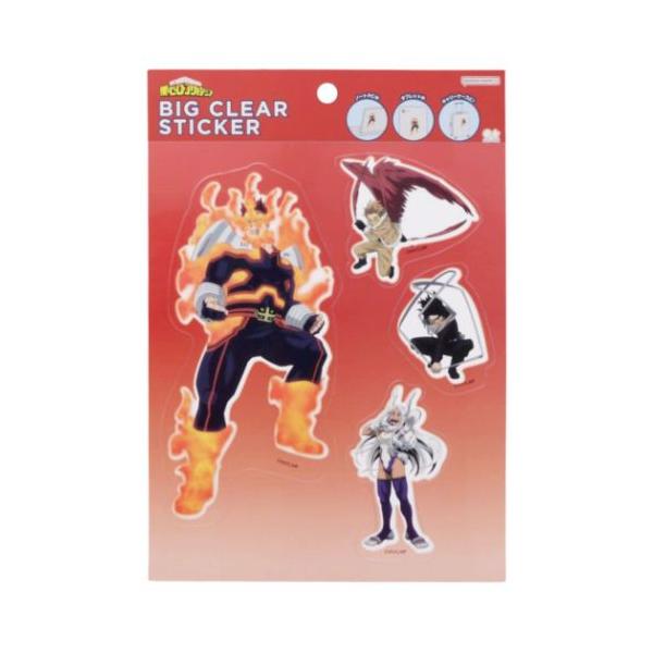 ビッグシール ビッグクリアステッカー B 僕のヒーローアカデミア 少年ジャンプ サンスター文具 爆買