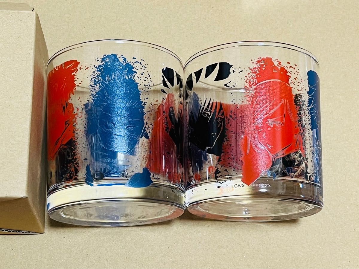 Curse war tumbler glass 2 pieces set