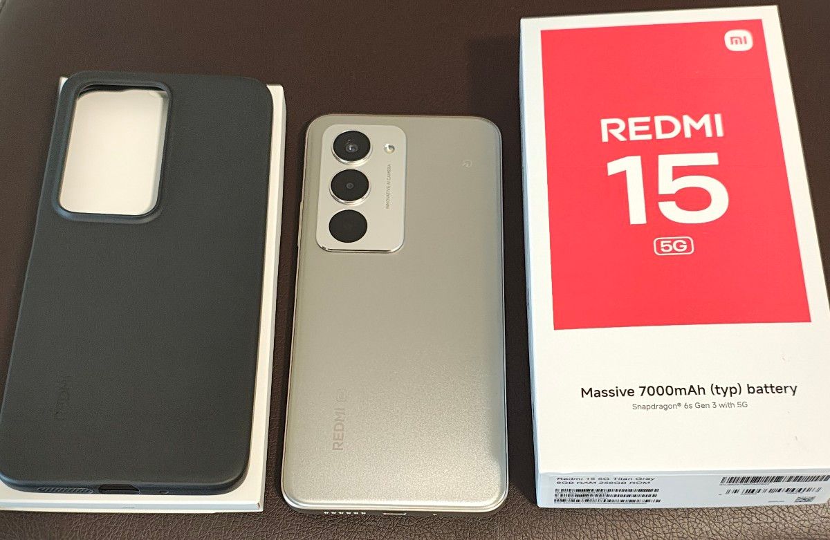 Redmi 15 5G 8GB/256GB 国内版 钛灰色 SIM自由 Xiaomi