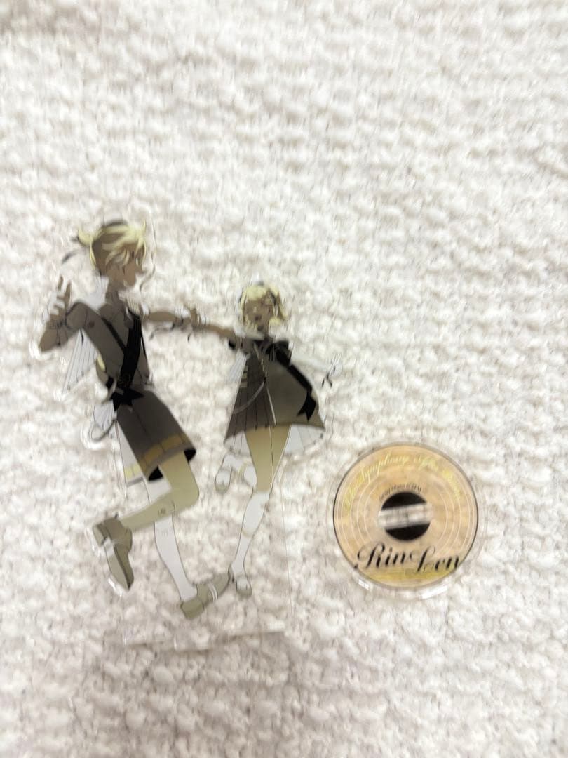 Hatsune Miku Symphony Collaboration Café Acrylic Stand – Kagamine Rin & Kagamine Len