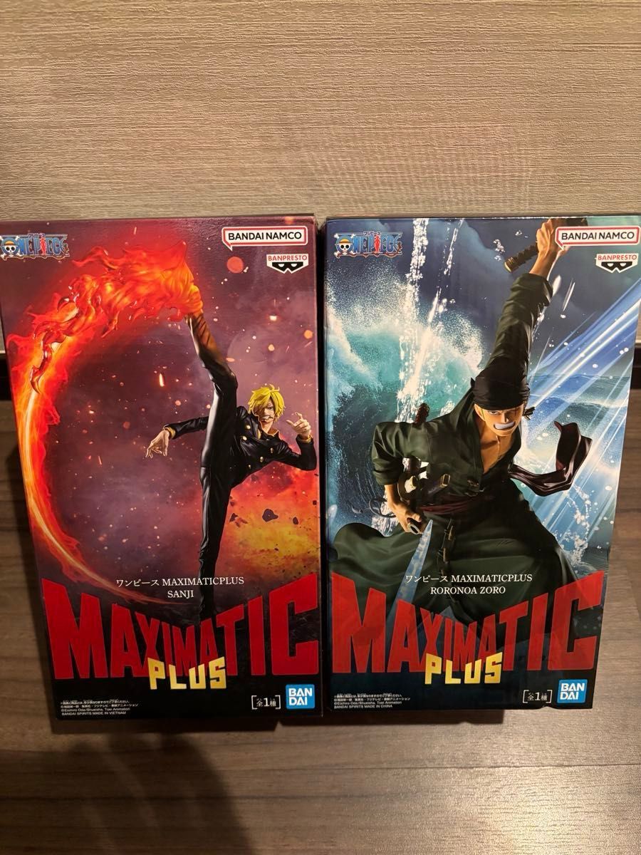 ONE PIECE MAXIMATIC PLUS 山治 罗罗诺亚·索隆 手办 2种套装