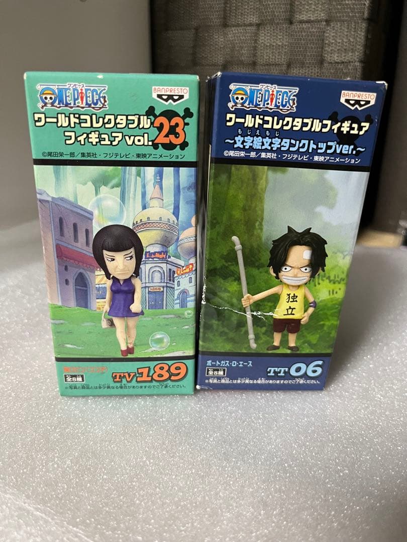 {未开封・有瑕疵2个套装} 海贼王 World Collectable Figure