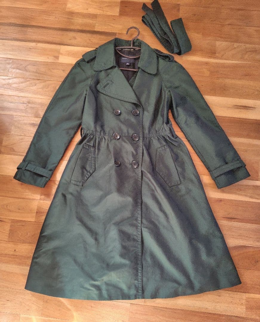 Banana Republic 风衣 绿色