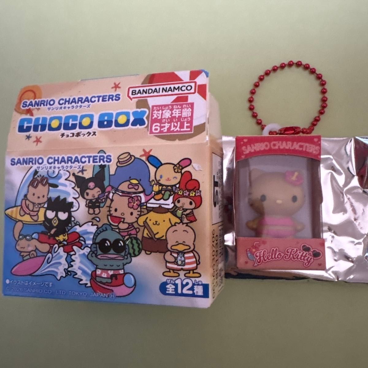 三丽鸥角色巧克力盒 晒伤版 Hello Kitty 手办