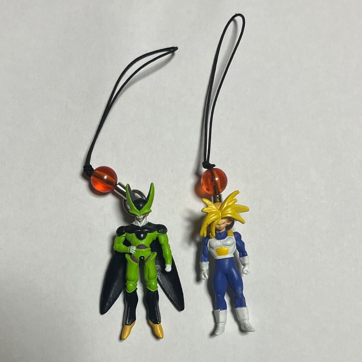 Dragon Ball Cell Trunks Keychain Charm Strap Figure