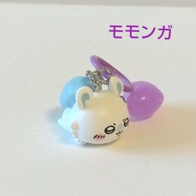 ◆ Anonymous Shipping ◆ Chiikawa Marker Accessory Momonga Charm Umbrella Marker with One Small Silicone Ring