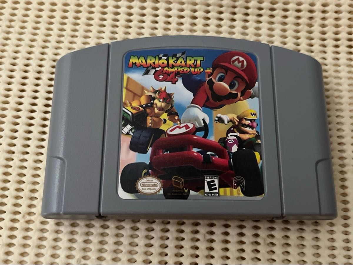 NINTENDO64马里奥赛车64 AMPED UP海外版软件