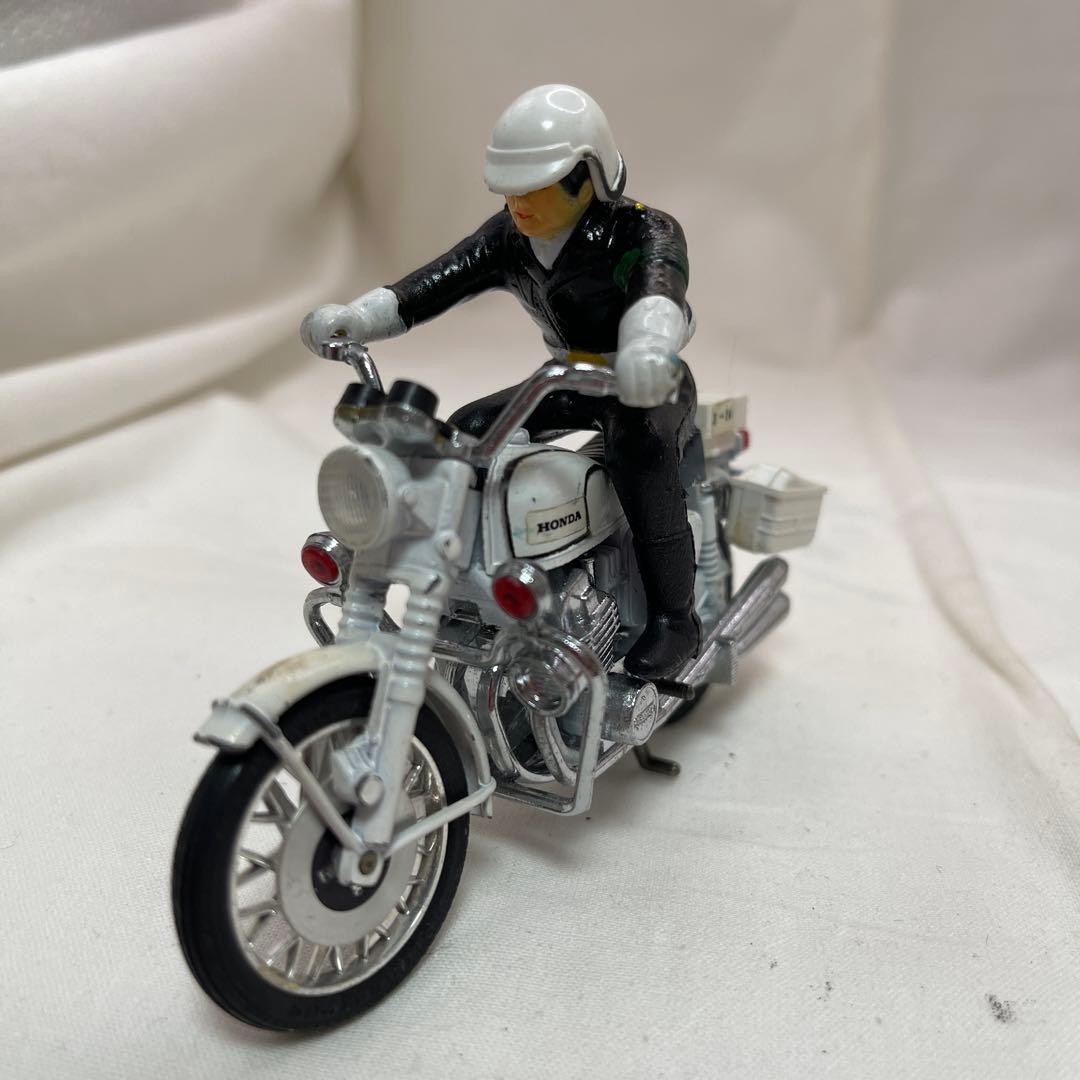 Popinica Super Alloy White Motorcycle HONDA CB750 Poppy Burmaak Soft Vinyl